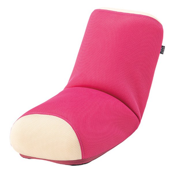 ルースンポールチェア ピンク 幅27×奥行き48-75×高さ15-41×座面高15cm RKC-186SM