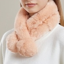 ファーマフラー ティペット レディース もこもこ ふわふわ かわいい 大人可愛い きれいめ シンプル カジュアル 上品 おしゃれ ラフ 個性的 主役級 存在感 都会的 ナチュラル 無地 冬 OL 通勤