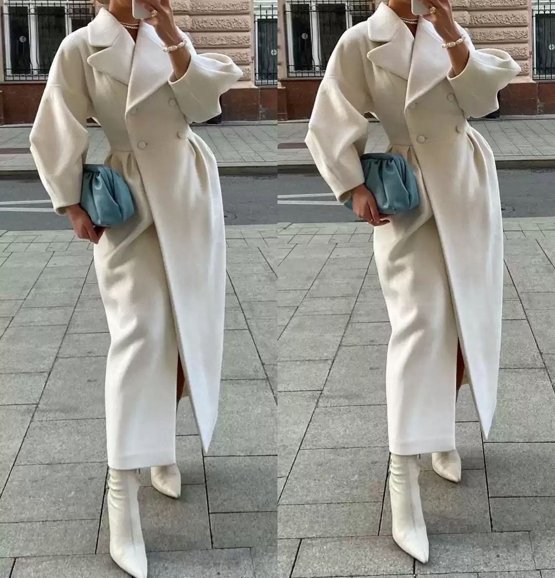 ロングコート 8色 レディース アウター チェスター スリム きれいめ おしゃれ レトロ フォーマル 秋 冬 卒業式 卒園式 通勤 お出かけ 休日 韓国 S M L XL ホワイト ブラック ブラウン 5,491円