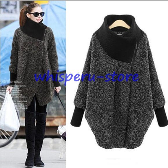 ムートンコート レディース 40代 50代 秋 冬 秋冬 無地 立ち襟 長袖 ミディアム丈 コクーンライン アウター