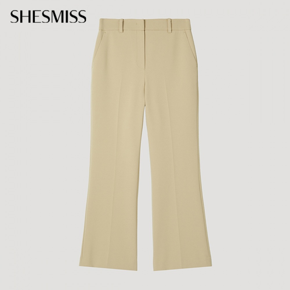 (シーズミス) ベーシックセミブーツカットパンツ_swwslp12050_BE 8,070円