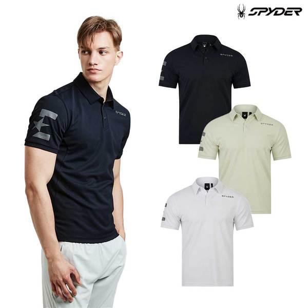 [] 男性ユーロスポーツピケ半袖カラーTシャツSPJMCNTS221M