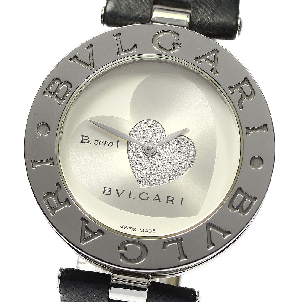 ブルガリ BVLGARI BZ35S B-zero1 ダブルハート ダイヤ クォーツ レディース _795081【中古】