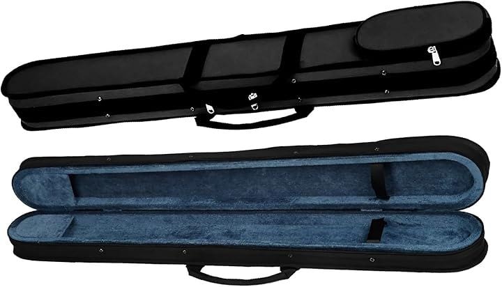 弓ケース バイオリン ビオラ チェロ 3種共用 2本収納 持ち運び 保管