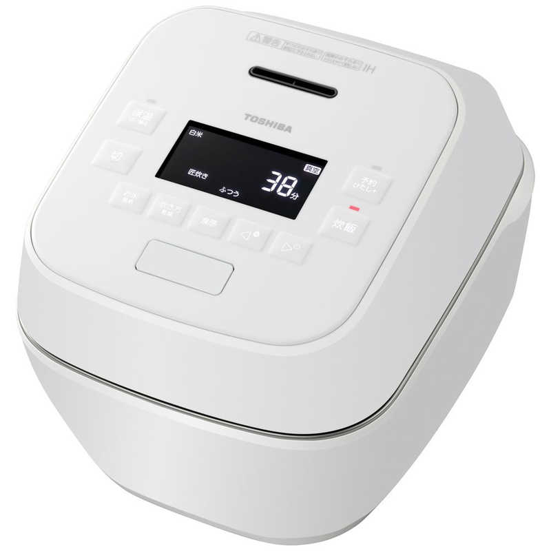 東芝　TOSHIBA　炊飯器 5.5合 炎匠炊き 真空圧力IH グランホワイト　RC-10SGA-W