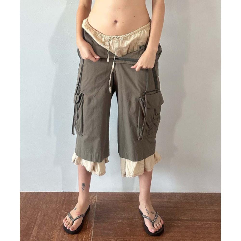 スカルプター Bermuda Utility Pants Khaki SC25S422KH