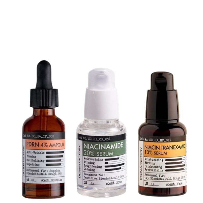 話題のトレンド成分セット 企画構成 トラネキサム酸13% / ナイアシンアミド20% / PDRN 4% 40000ppm(満足3点セット)