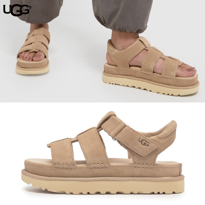UGG Goldenstar Strap SLIDE SANDAL / アグ ゴールデンスター ストラップ スライド 厚底 サンダル