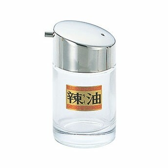 （まとめ買い）吉沼硝子 #1000調味料シリーズ ラー油入れ 90cc [x3]