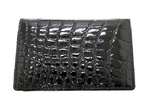 CROCODILE 1112 名刺入 ブラック 日本製