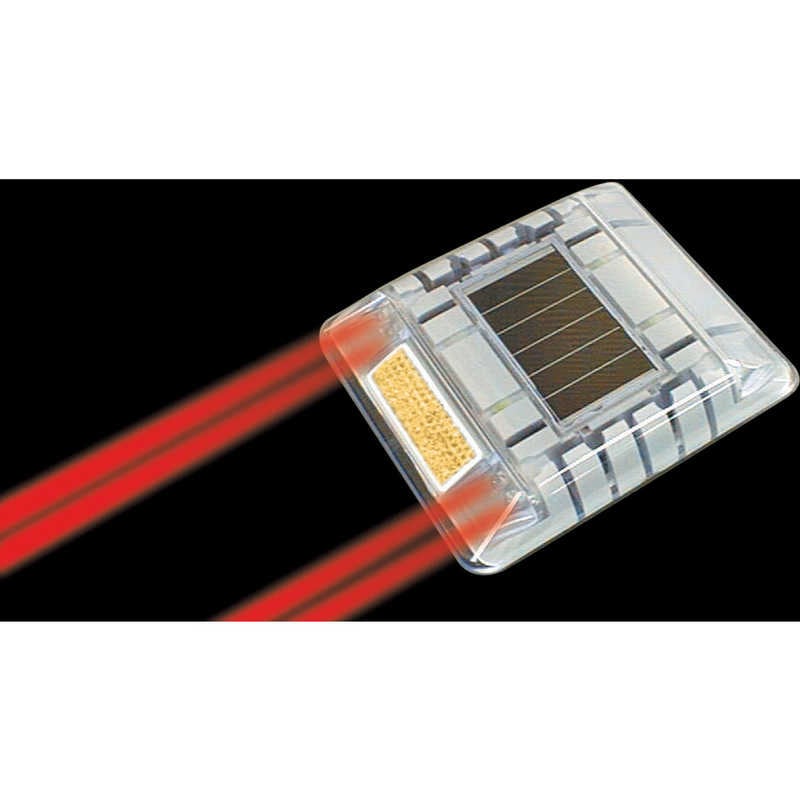 キャットアイ　ルミナスアイマイティ ソーラー式点滅 片面 赤　LE260R2