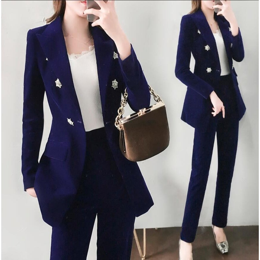 セレモニースーツ セットアップ レディースパンツスーツ 2点セット 発表会 女子会 参観日 七五三その他 スーツ