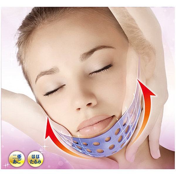 コモライフ 睡眠用フェイスアップベルト/Vライン/日本輸入