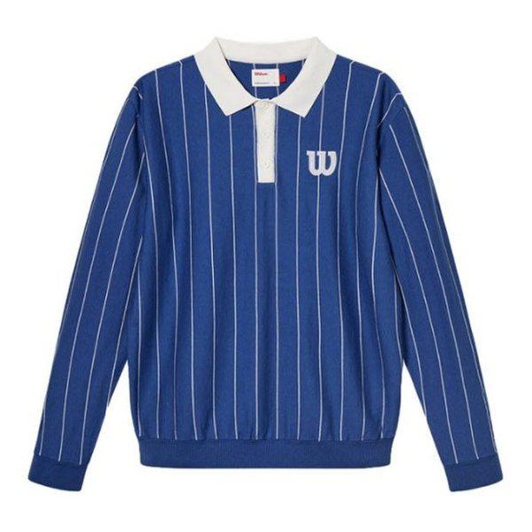 長袖Tシャツ VQA W241001GPL22-DBU 男性用カラー長袖セーター