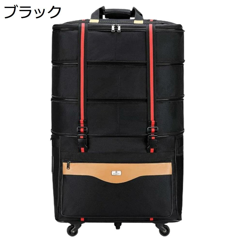 ボストンキャリー 2way キャスターバッグ 150L キャリーバッグ 折りたたみ 大容量 4輪 撥水加工 トロリーバッグ メンズ レディース 旅行 合宿 出張 旅行バッグ スーツケース