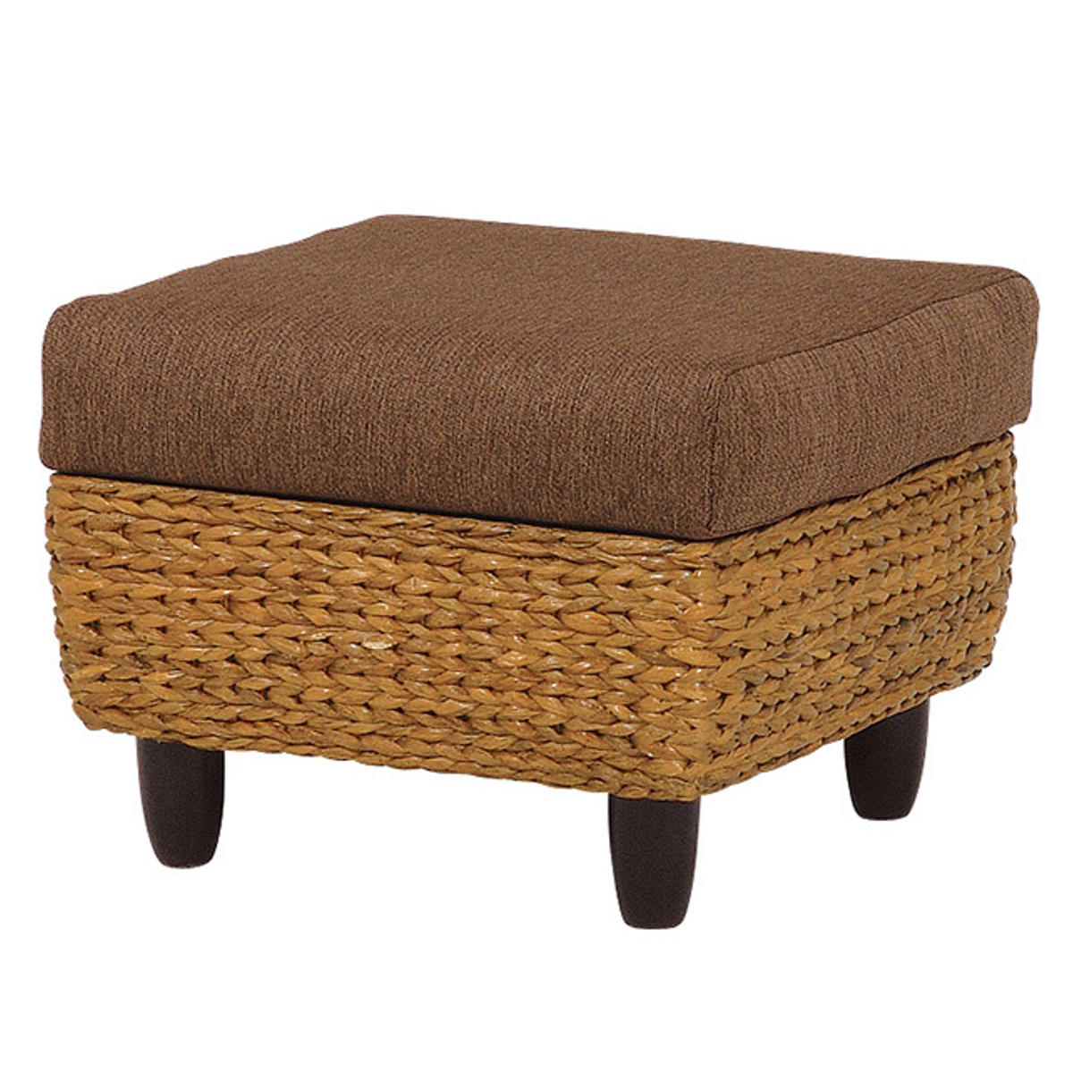 オットマン 完成品 ウォーターヒヤシンス ROSEMARY 足置き 椅子 イス チェア スツール ホテイアオイ アジアンテイスト インテリア おしゃれ 天然素材 屋内