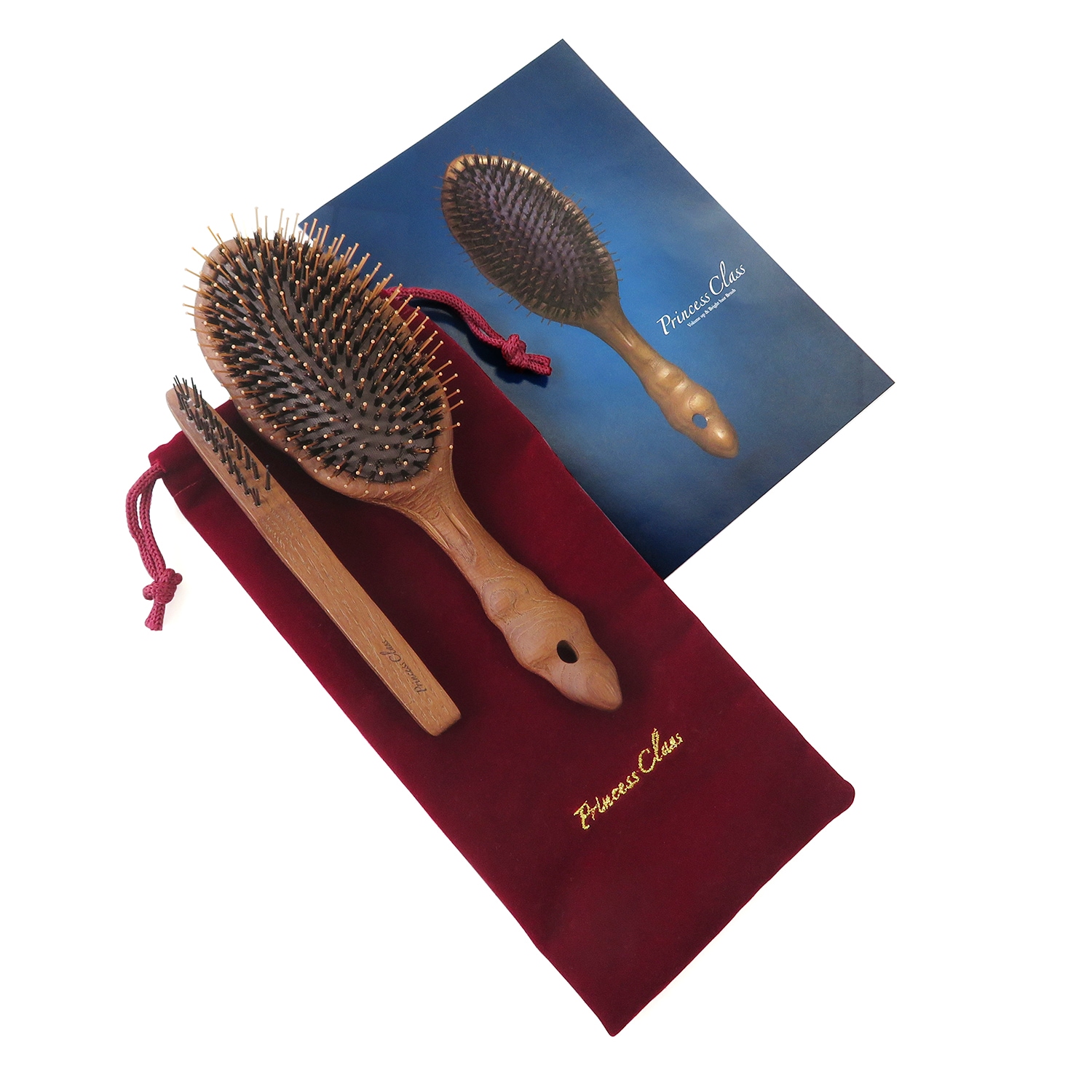 ヘアブラシ ボリュームアップ プレゼントに 高級 プリンセスクラス ボリュームアップ＆ブライトヘアブラシ
