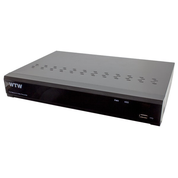塚本無線 WTW-NV414EP6-8TB SPリンクシリーズ IPネットワークビデオレコーダー (NVR)