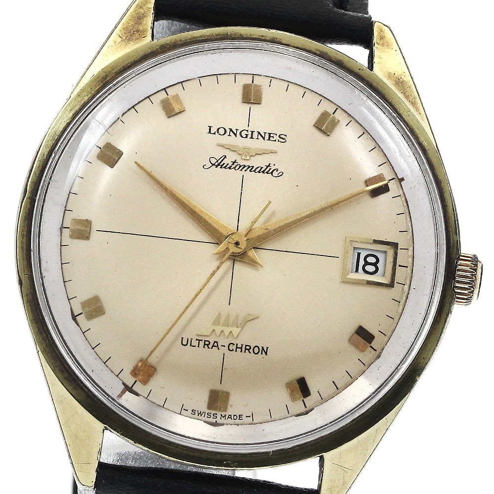 ロンジン LONGINES 7952-5 ウルトラクロン Cal.431 デイト 自動巻き メンズ _874080【中古】