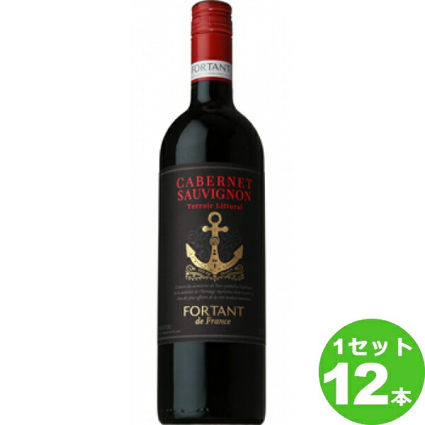 サントリー フォルタン リトラル カベルネ ソーヴィニヨン 赤ワイン 750ml ×12本 ワイン