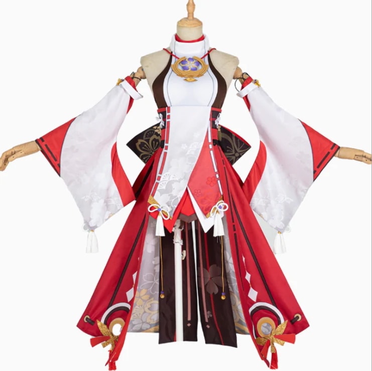 八重神子　やえみこ　原神　コスプレ　衣装