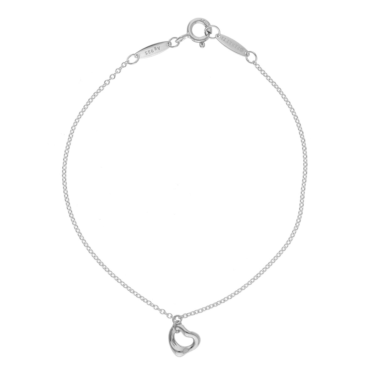 エルサ・ペレッティ オープン ハート ブレスレット スターリングシルバー 75185928 75185936 アクセサリー レディース シルバー