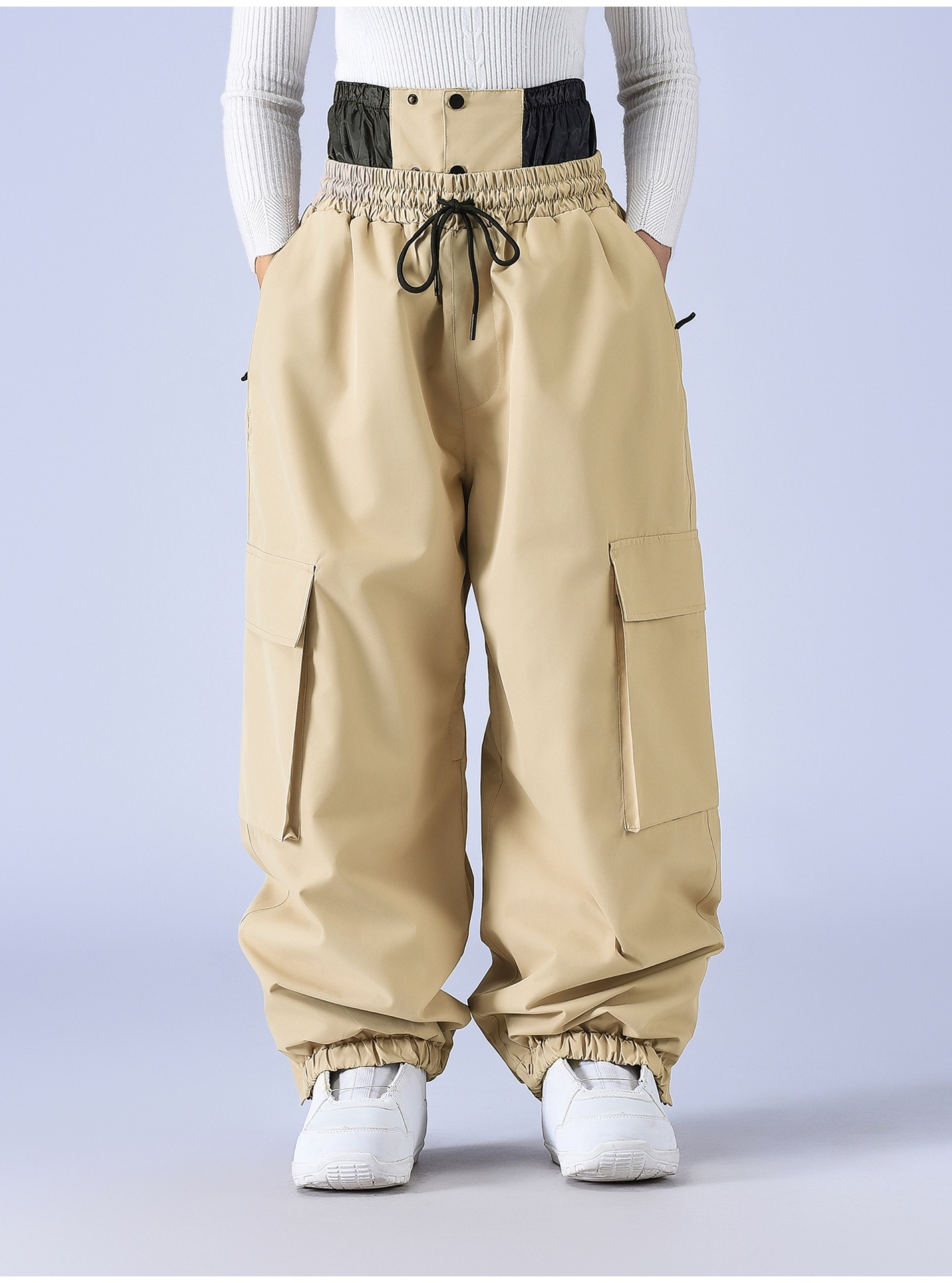 スノーボードウェア 2025 2026 スノボパンツ メンズ レディース スノーパンツ ズボン カーゴパンツ ゆったり 厚手 防風 防寒 撥水 韓国風 スノボウェア スノーウェア スキーウェア