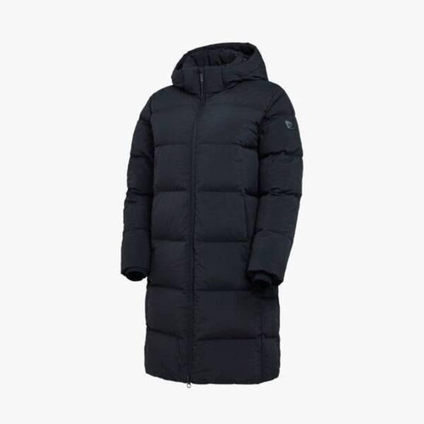 女性グースロングダウンロングパディングベンチダウンPW3WD24W221 915399