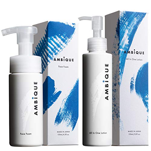 メンズ アンビーク 洗顔フォーム 130ml & オールインワン 化粧水 150ml スキンケアセット