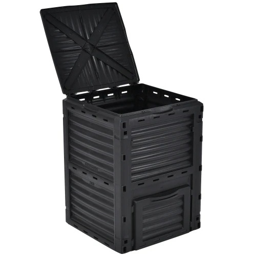 堆肥 屋外 大型 大容量 250L おしゃれ 生ゴミ処理 落ち葉処理
