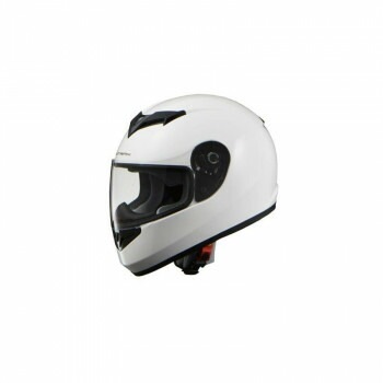 リード工業 STRAX フルフェイスヘルメット ホワイト Mサイズ SF-12