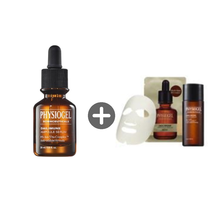サイエンシューティカルズデイリーミューンアンプルセラム 20ml(グロー エッセンス 20ml+ マスクパック1枚 贈呈)