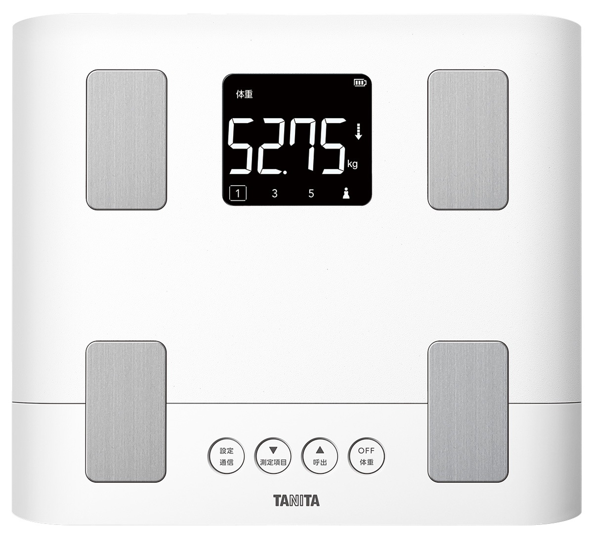 タニタ BC-333L-WH 体組成計（ホワイト） BC333LWH