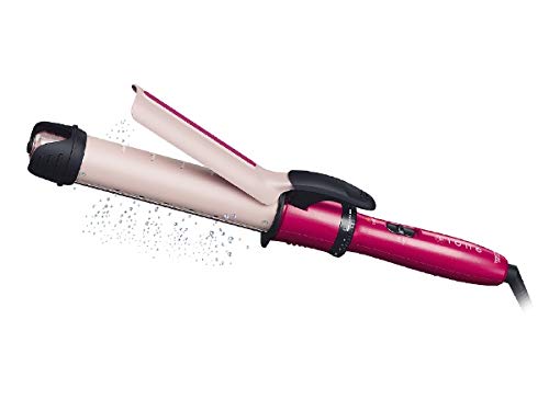 テスコム ione マイナスイオンスチームヘアーアイロン 32mm スパークルピンク IPM1832-P