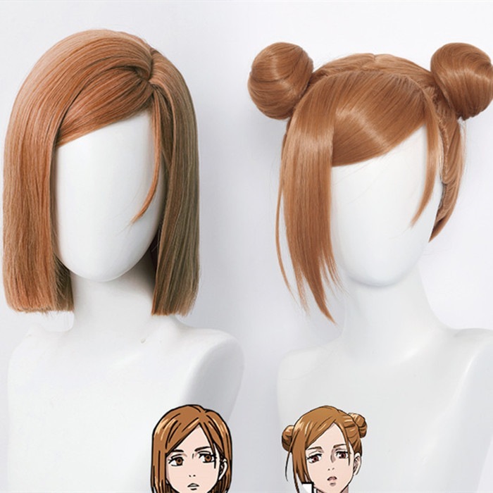 Qoo10] 呪術廻戦 釘崎野薔薇 風コスプレウィッグ : ホビー・コスプレ