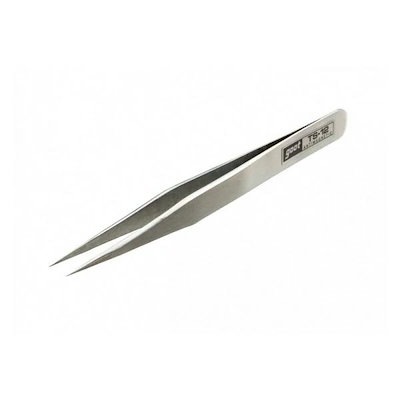 他サイト： グット 精密ピンセット TS－12 大工道具 錐 ピット 皮ポンチ ハトメ ピンセットの商品画像