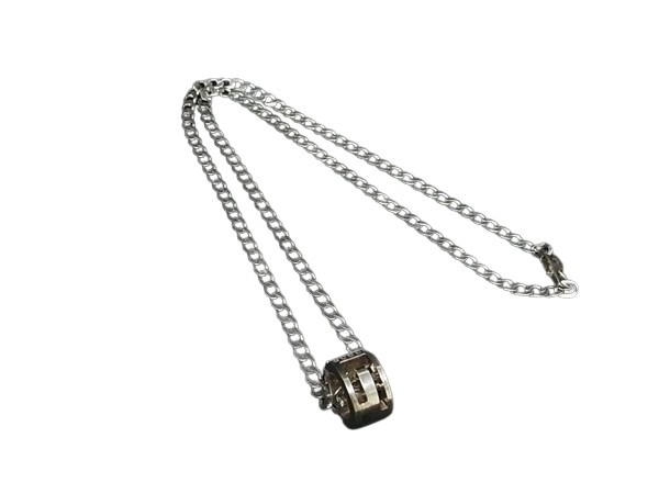 グッチ ネックレス カットアウトG SV925 - シルバー【本物保証】 16,046円