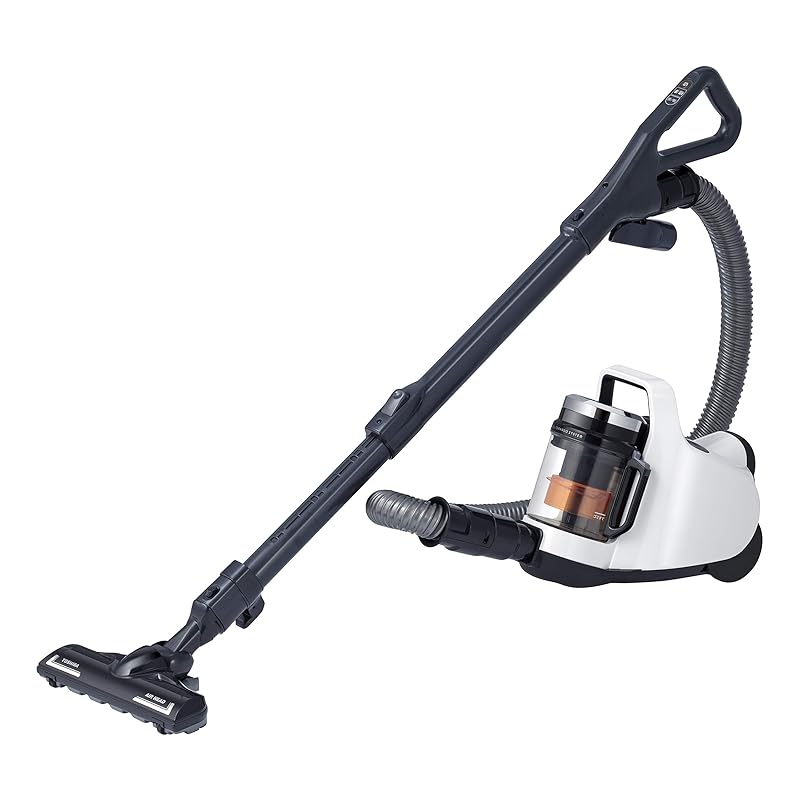 東芝 掃除機 サイクロン キャニスター型クリーナー コード式 軽量コンパクト トルネオミニ VC-C7A-W ホワイト 14,466円