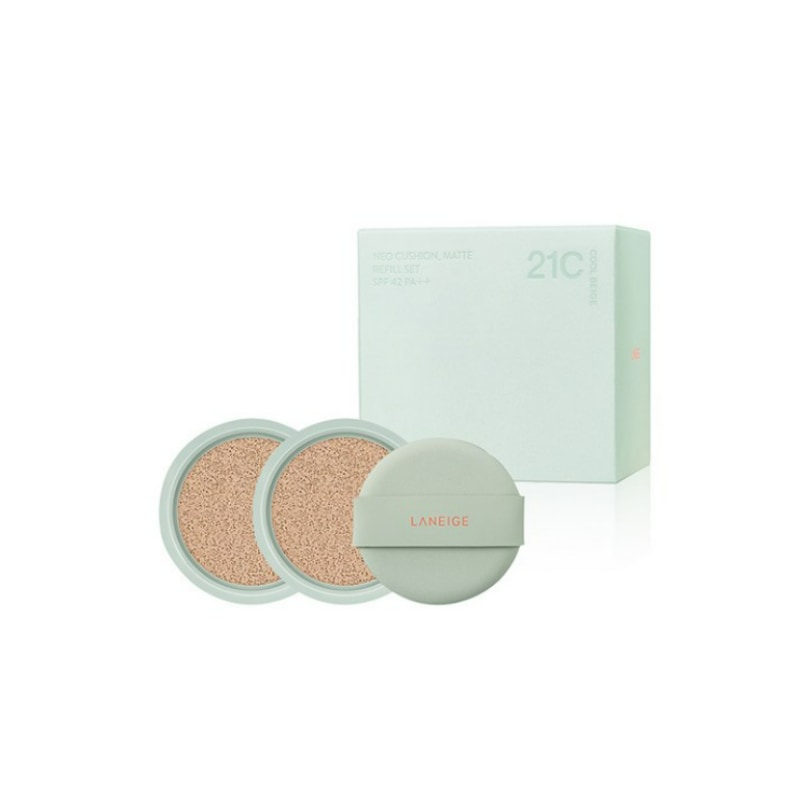 ネオ クッション パフ + マット詰め替え 15g x 2p 21C 1セット
