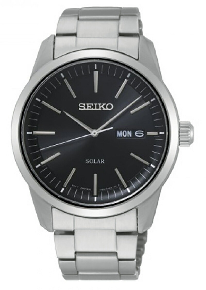 [10年保証] SEIKO SNE527P1 [セイコーインポート] セイコー ソーラー クオーツ 100m防水 [逆輸入モデル]