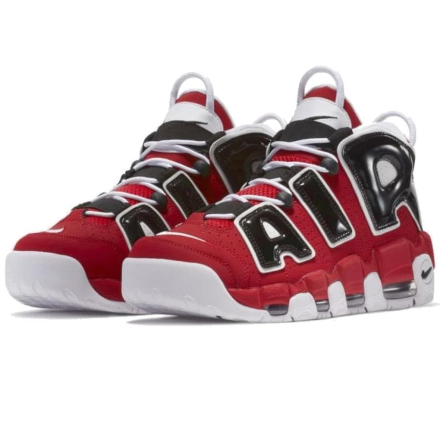 最短翌日お届け！AIR MORE UPTEMPO 96 BULLS モアアップテンポ 96 921948-600 レッド スニーカー Qoo10 22,199円