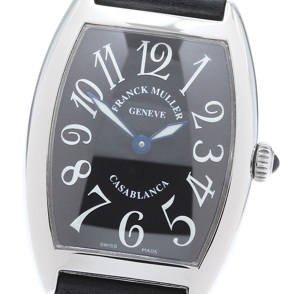 フランクミュラー FRANCK MULLER 1752QZC カサブランカ SS クォーツ レディース 良品 _872414【中古】