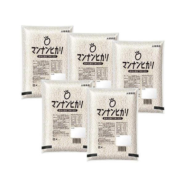 5個セット 大塚食品 マンナンヒカリ 業務用 1kg