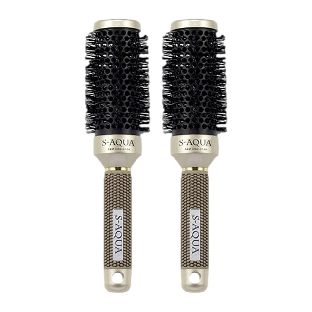 [国内正規品]サイエンスアクア ロールブラシ お得な2個セット 43ml x 2 S-AQUA ヘアブラシ