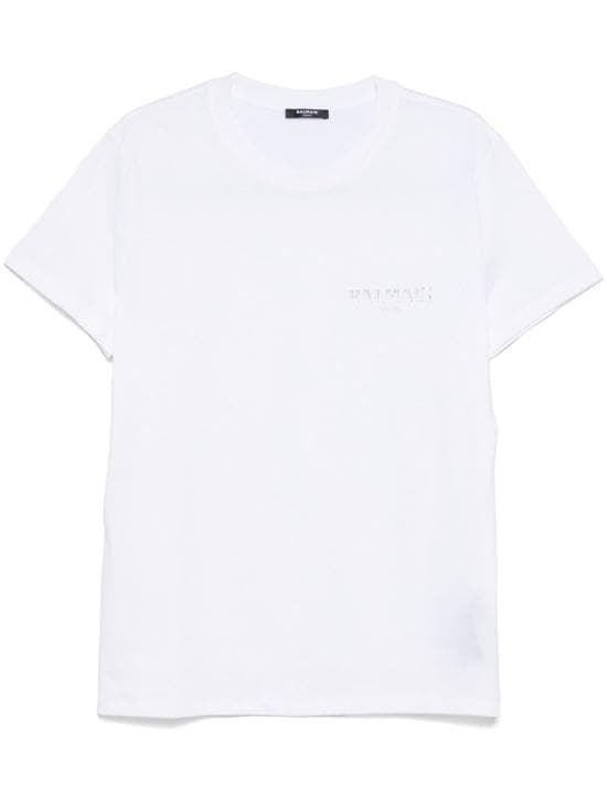 BALMAIN Men T-Shirts EH1EF000GD84 0HF White