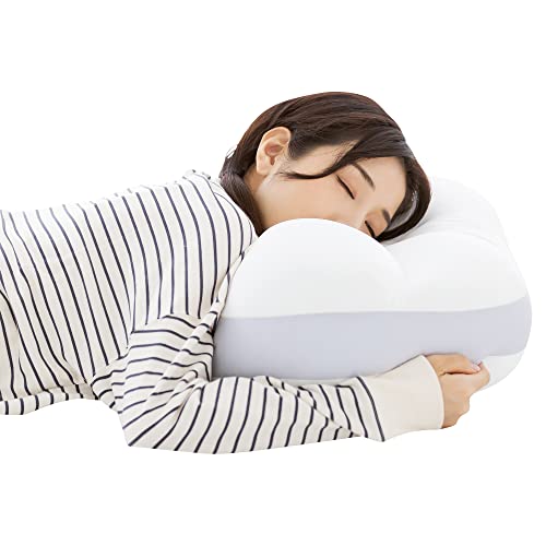 MORIPiLO 枕 うもれる贅沢まくら 包まれっぱなし うつぶせ寝 横向き寝対応 やわらかめ ホワ