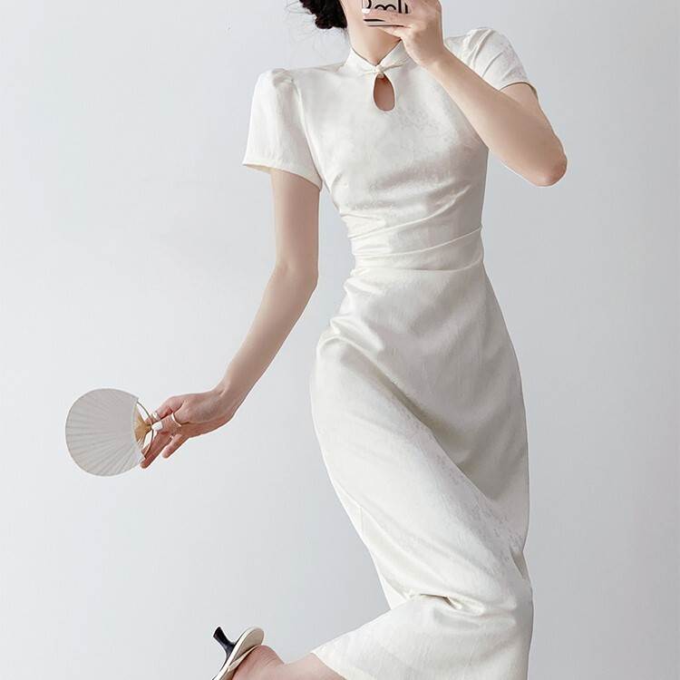 ドレス ワンピース ウェディング パーティー 結婚式 二次会 披露宴 演奏会 発表会 ステージ 舞台 フォーマル キャバ 衣装 コスプレ コスチューム 謝恩会 演劇 ラウンジ クラブ ロング 半袖 チ 6,003円