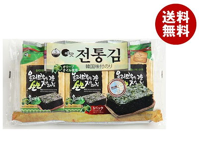 Qoo10] 白子のり オリーブオイル韓国伝統のり 3 : 食品