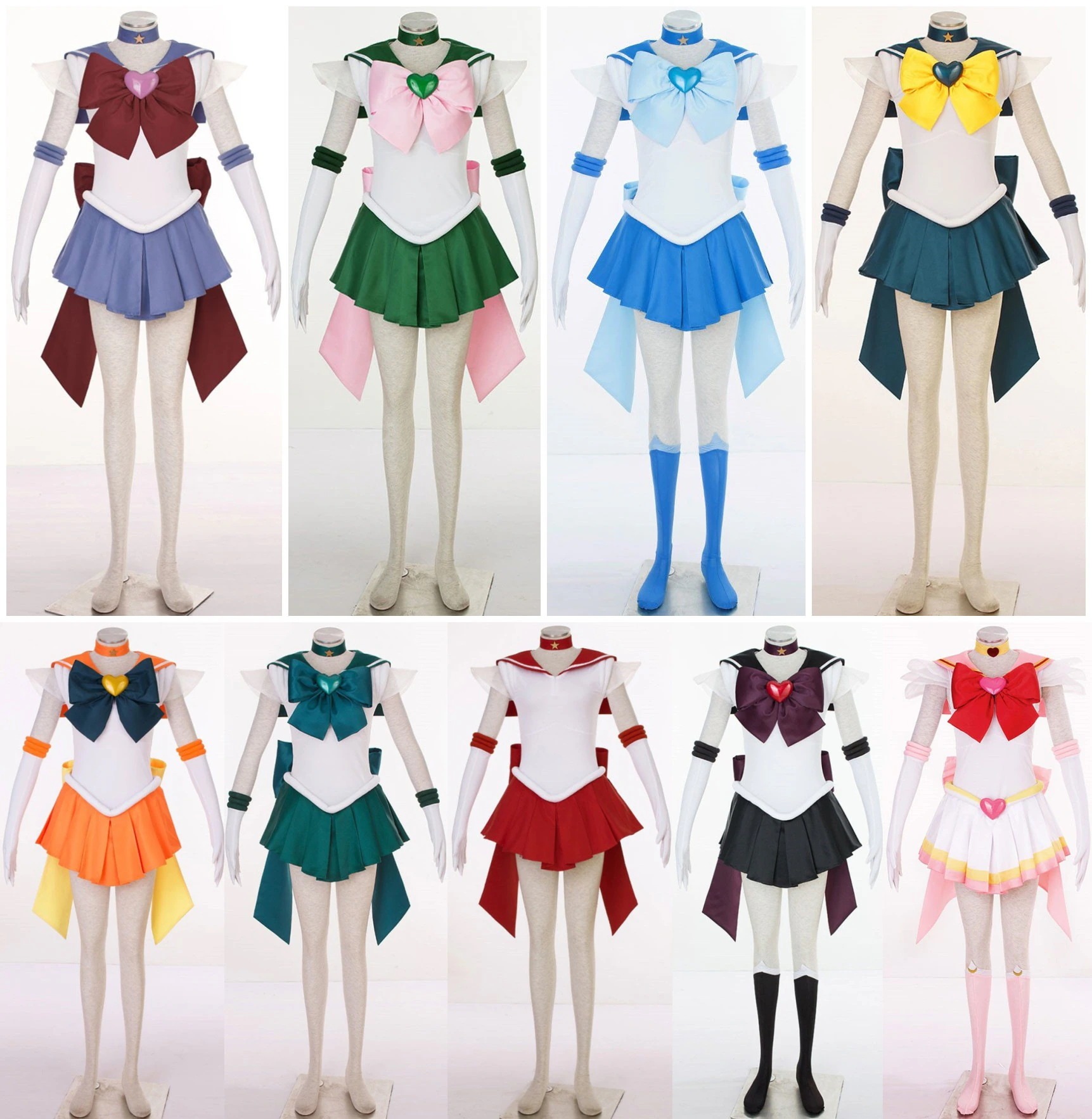 美少女戦士セーラームーン supers4 愛野美奈子 木野まこと 火野レイ 水野亜美 コスプレ衣装期間限定30％
