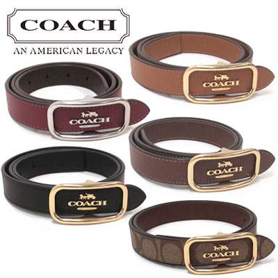 COACH　OUTLET シグネチャー＆レザー レディース ベルト 特集
